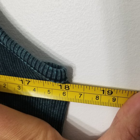 Silence + Noise | Ribbed Knit Long Tank, Size Large - Picture 8 of 8